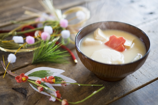 関西地方の白みその雑煮