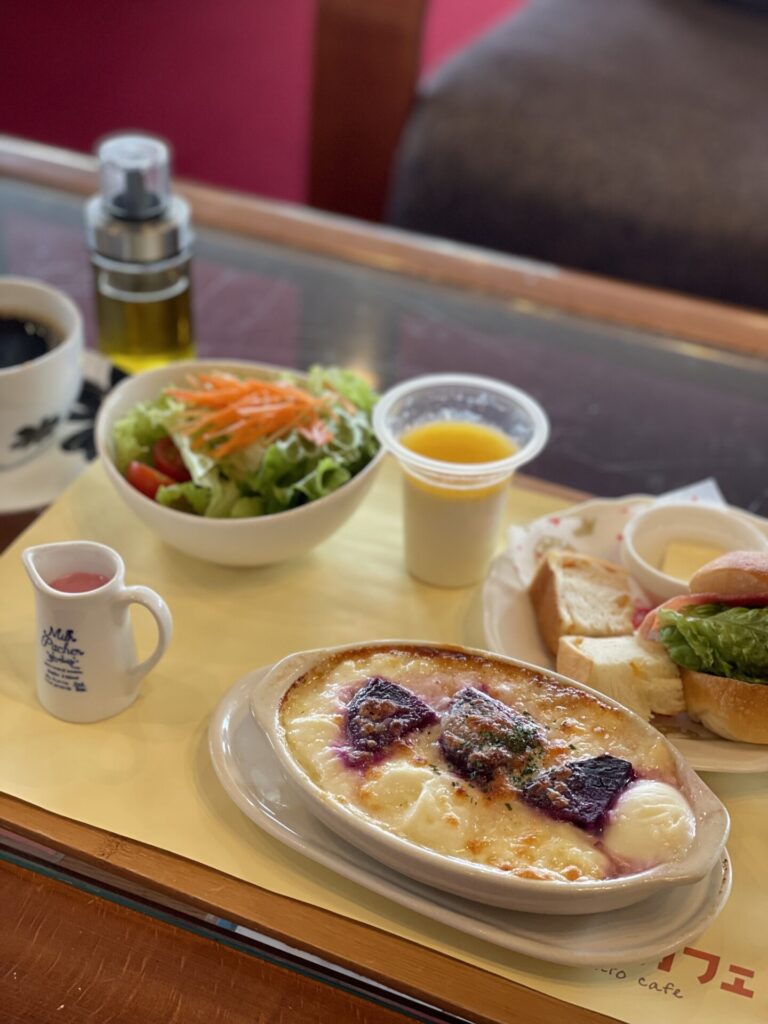ゆの里カフェ ヘルシーセット