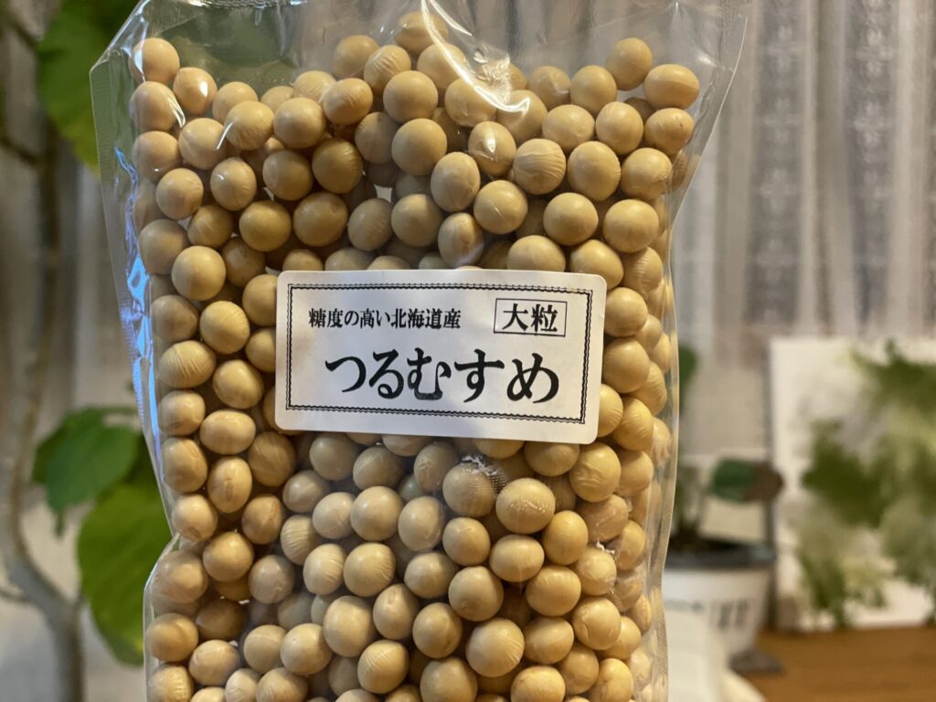 味噌作り用大豆　つるむすめ