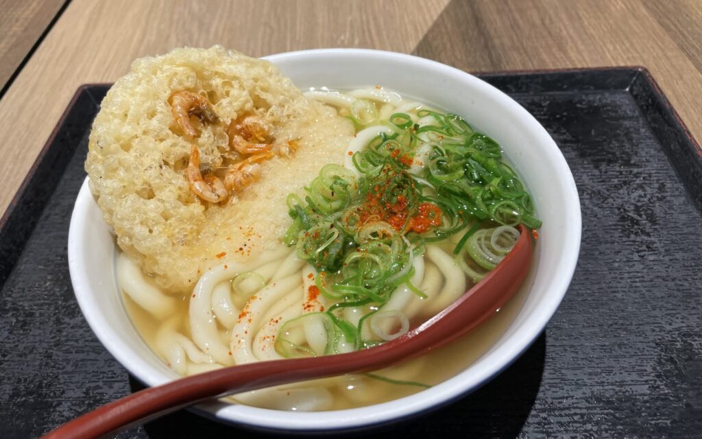 因幡うどん、えび天うどん