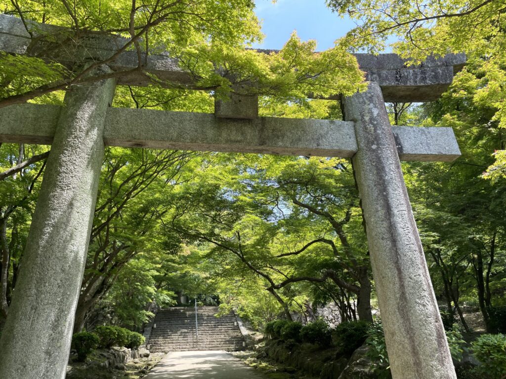 宝満竈門神社の鳥居