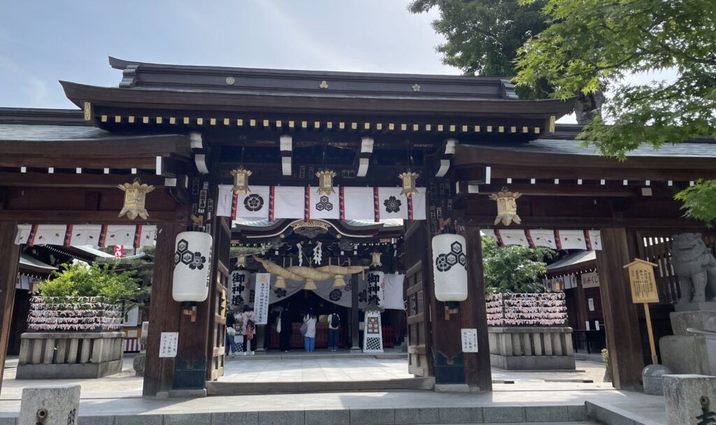 櫛田神社　中門
