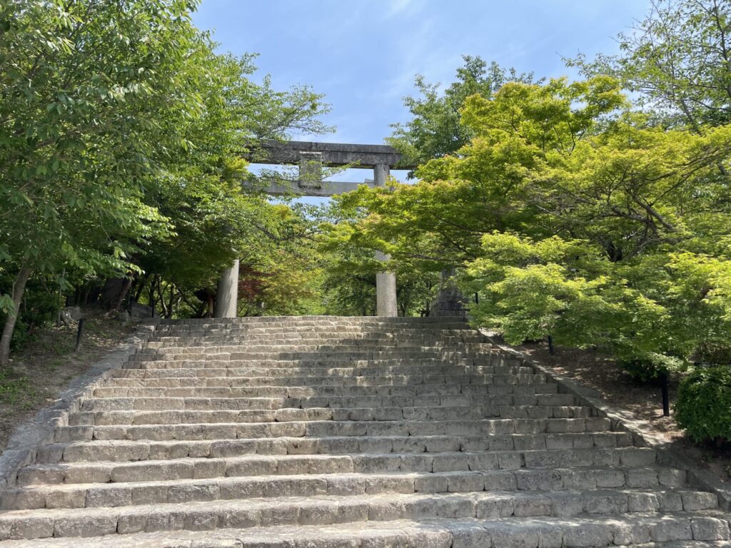 宝満竈門神社の鳥居