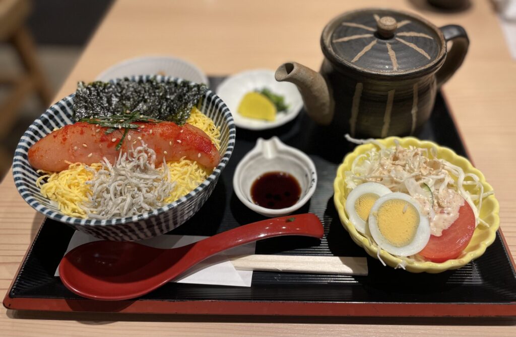 はかた天乃博多kitte店　めんたい丼